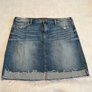 Silver Francy skirt .  Only worn a few times